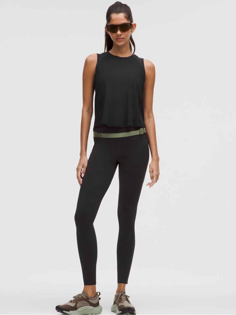 Lululemon Fast and Free High-Rise Tight 28”*Reflective, Black, Size 6